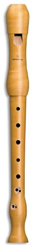 Mollenhauer Blockflöte Sopran Blockflöte Barock 1042 Student, Birnbaum, natur, Doppellöcher