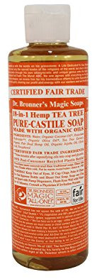 Dr. Bronner Dr Bronner Castile Soap Organic Tea Tree - 8 Oz, 2 Pack
