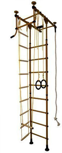 NiroSport espaldera Gimnasio, M1 Barras de Pared,Espaldera de Fitness, Complejo Deportivo de Gimnasia, Gimnasia de los niños en casa, Barras, Espaldera para Gimnasio 200-250 cm