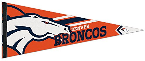WinCraft NFL 14505115 Denver Broncos Premium Wimpel, 30,5 x 76,2 cm