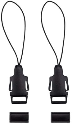 JJC Quick Release Eyelet Buckle fits Strap Mount with Dia. Larger than 3mm | 2 Pack fits for Sony RX100 Series, Ricoh GRIV GRIIIx GRIII GRII GR and other Camera with Similar Round Eyelets Strap Mount