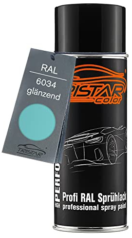 TRISTARcolor RAL 6034 Pastelltürkis Spraydose 400 ml glänzend schnelltrocknend