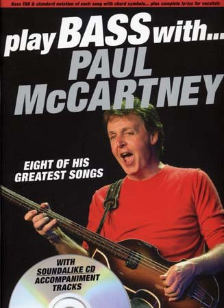 WISE PUBLICATIONS MC CARTNEY PAUL PLAY BASS WITH TAB CD Noten Pop, Rock, .... Bass Tab
