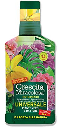 NUTRIMENTO UNIVERSALE PIANTE VERDI E DA FIORE 750 ml