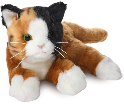 Bearington Collection Calicot Chat en Peluche avec Peluche Callie 15 Pouces
