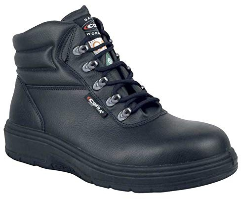 Cofra 82020-CU0.W12 New Asphalt EH PR Safety Boots, 12, Black