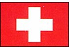 Drapeau national suisse 90 x 150 cm, Drapeau Pays