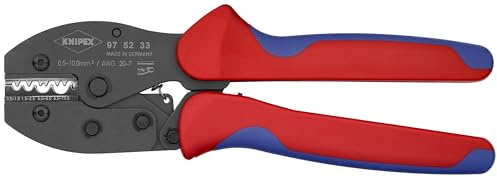 20-7 AWG Knipex PreciForce - Alicates de crimpado, empuñaduras de plástico - 975233