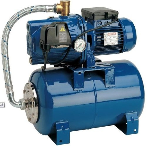 Speroni - Gruppo di pressurizzazione Autoclave Cam 100/25 automantico 0,75 KW Pompa monofase 230 Volt Serbatoio 25 Litri