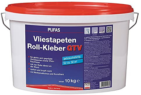 Pufas Roll-Kleber für Vliestapeten gebrauchsfertig 10,000 L