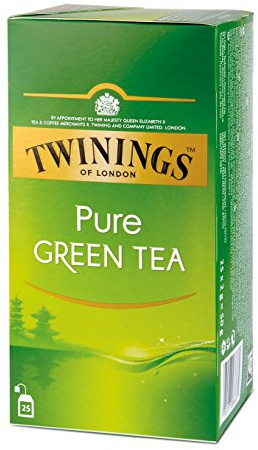 Twinings Of London Té Pure Green Tea - 50 gr | Té verde de alta calidad, sabor delicado y refrescante, fuente natural de manganeso, antioxidante