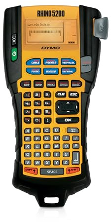DYMO Rhino 5200 Industrielles Beschriftungsgerät | ABC-Tastatur