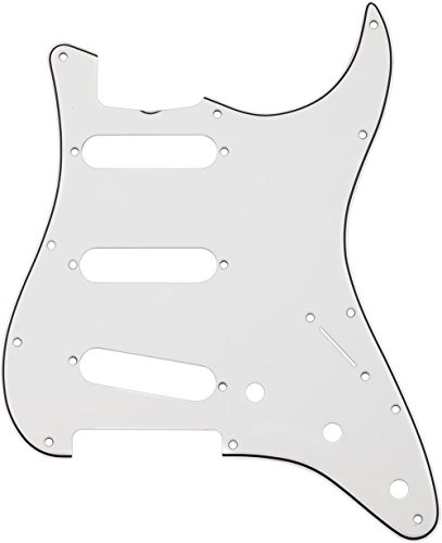 Fender 009-4392-049 Pure Vintage 3-Ply Eggshell 12-Hole Mount '65 Stratocaster Pickguard