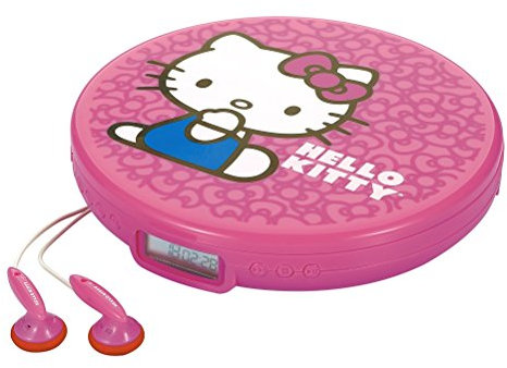Hello Kitty Personal CD Player with Headphone Jack - Pink