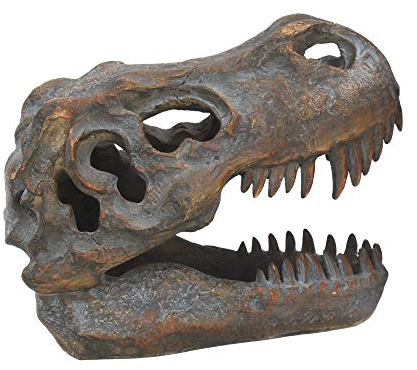 Nemesis Now Tyrannosaurus Rex Skull Freestanding Figurine 18.5cm Grey