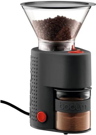 Bodum BISTRO - Molinillo de café eléctrico, color negro