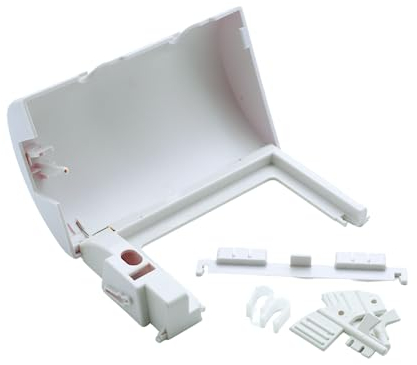 Socketsafe UK Electrical Key Lockable Twin Plug Socket Protector Covers (Single), Off-White, DO-61000