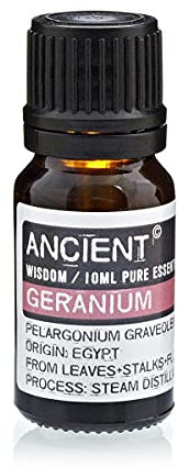 Ancient Wisdom EO-08 10 ml Geranium Egypt Pure Essential Oil