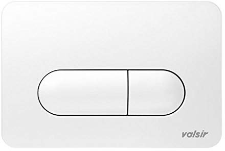 Valsir Plaque pour interrupteur Tropea 3, blanc