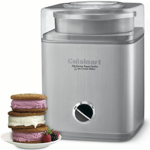 ICE-30BC Pure Indugence Frozen Yogurt/Ice Cream Maker - (Renewed)