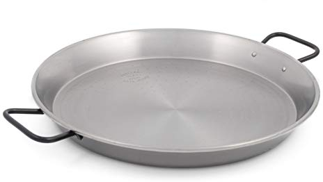 Ilsa S.R.L. La Ideal Pata Negra Paella Valenciana Induzione Ferro Spazzolato cm 34