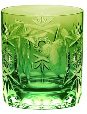 Nachtmann Traube Whiskyglas, Grün, 250 ml, 35892 | Whiskybecher, Reseda