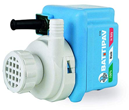 Pompe à eau originale BATTIPAV S1_850 L/H Pompe submersible pour scies à pierre & coupe-carreaux & découpeuse de pierre avec bac à eau