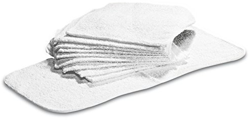 Strapazierfähiges Tuchset aus Baumwolle für die Standard-Bodendüse von Kärcher Dampfreinigern
