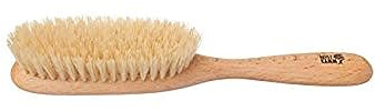 Kost Kamm Haarbürste aus gewachstem, natürlichem Buchenholz, 8 Reihen, oval