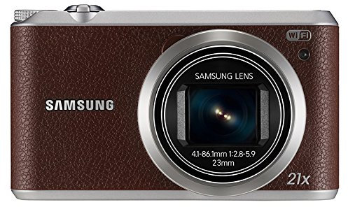 Samsung WB 350F Appareil-Photo Compact 16.3MP 1/2.3 CMOS 4608 x 3456pixels Marron - Appareils Photos numériques (16,3 MP, 4608 x 3456 Pixels, CMOS, 21x, Full HD, Marron)