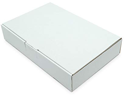 verpacking Maxibriefkartons 240 x 160 x 45 mm Maxibrief MB-3 Weiß Versand Post Faltschachtel DIN A5 (Innenmaß 230 x 155 x 41 mm) Versandschachtel Büchersendung (200 Stück)
