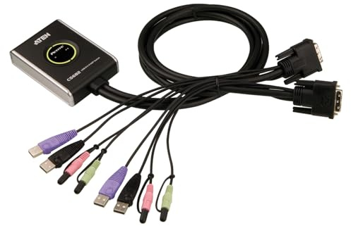 Aten CS682 USB 2.0-DVI-KVM-Switch mit 2 Ports