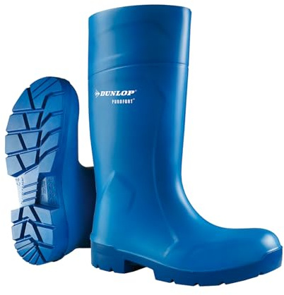 Dunlop FoodPro Multigrepp säkerhet Wellington stövlar, blå, 9 UK CA61631.43