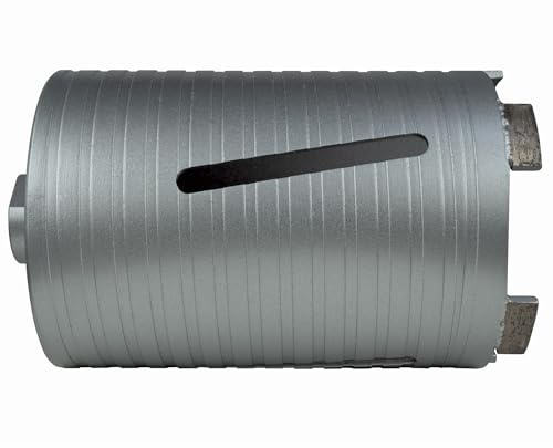 Mexco DCX90 Slotted Dry Core Drill, High-Performance Diamond Core for Drilling Masonry Materials - 107mm