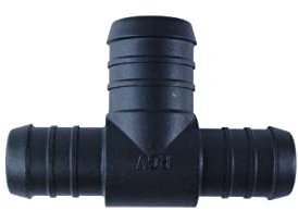 WamSter T Schlauchverbinder T-Stück Pipe Connector 20 mm 20 mm 25 mm Durchmesser