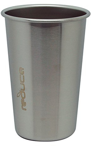 Reduce Water Tumbler, 1 Pint, Steel