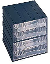 Terry 4037016 Tipo 16 Cassettiere, Vision, 4 Pezzi, Verde