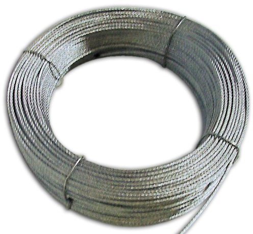 Fune Metallo Zincata a 72 Fili per Tapparelle Ø 1,8 mm Lunghezza 100 mt