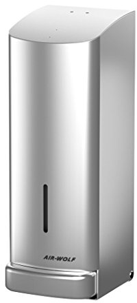 AIR-WOLF Seifenspender, 1200ml, Edelstahl gebürstet, Serie Alpha