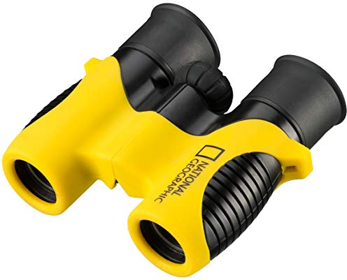 National Geographic 6x21 Kinderfernglas, robustes und handliches Kinderfernglas mit Gummigehäuse, inklusive Tasche und Riemen