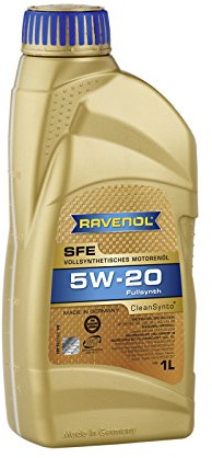 RAVENOL Super Fuel Economy SFE SAE 5W-20 / 5W20 Vollsynthetisches Motoröl (1 Liter)