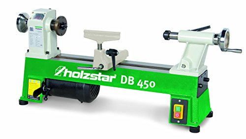 Holzkraft 5920450 DB 450 Piccolo Tornio per Legno, Diametro Massimo Tornibile 254 mm
