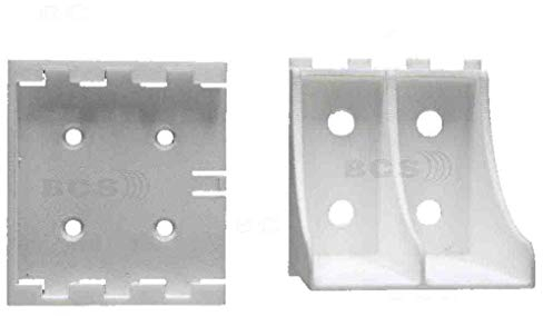 SafetyClick Fensterschloss Fenstersicherung Türsicherung Zusatzschloss Einbruchschutz Türschloss Sicherheitswinkel Kindersicherung (braun)