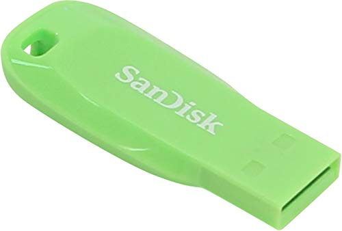 SanDisk Clé USB 2.0 64 Go Cruzer Blade Flash Drive - Electric Green