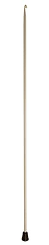 KnitPro – Aluminium (30 cm, 4,00 mm) tunesische Häkelnadeln – 1 Stück