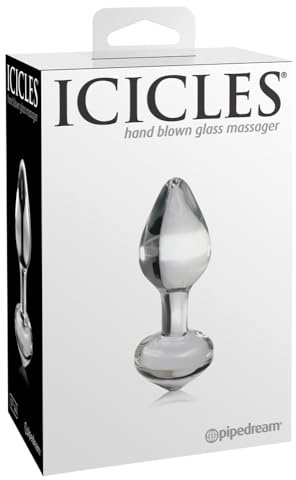 PIPEDREAM Icicles Dildo Anal - 1 unidad