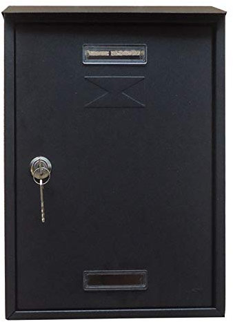 Cassetta Postale 22X33X7 In Metallo Antracite Verde O Grigia Porta Lettere Posta, Antracite