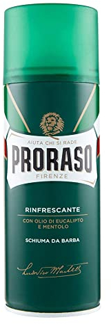 Proraso 6 er Pack Proraso Green Shaving Foam 400 ml Rasierschaum