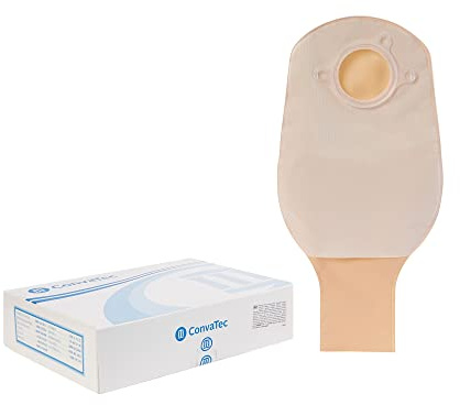 ConvaTec SUR-FIT Natura Drainable Pouch, 12Opaque, w/2-sided Comfort Panel, 1 3/4(45mm.) - 10 Count
