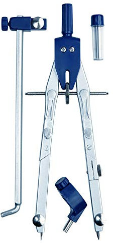 Alco-Albert 1354 - Schnellverstellzirkel, Gesamtlänge 170 mm, 1 Stück